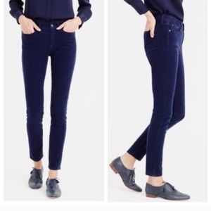 JCrew Matchstick Corduroy Pant with Raw Hem